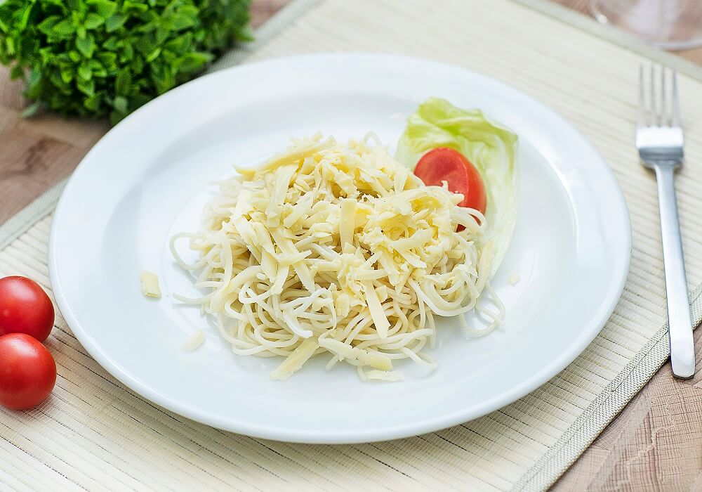 Спагетти  с сыром